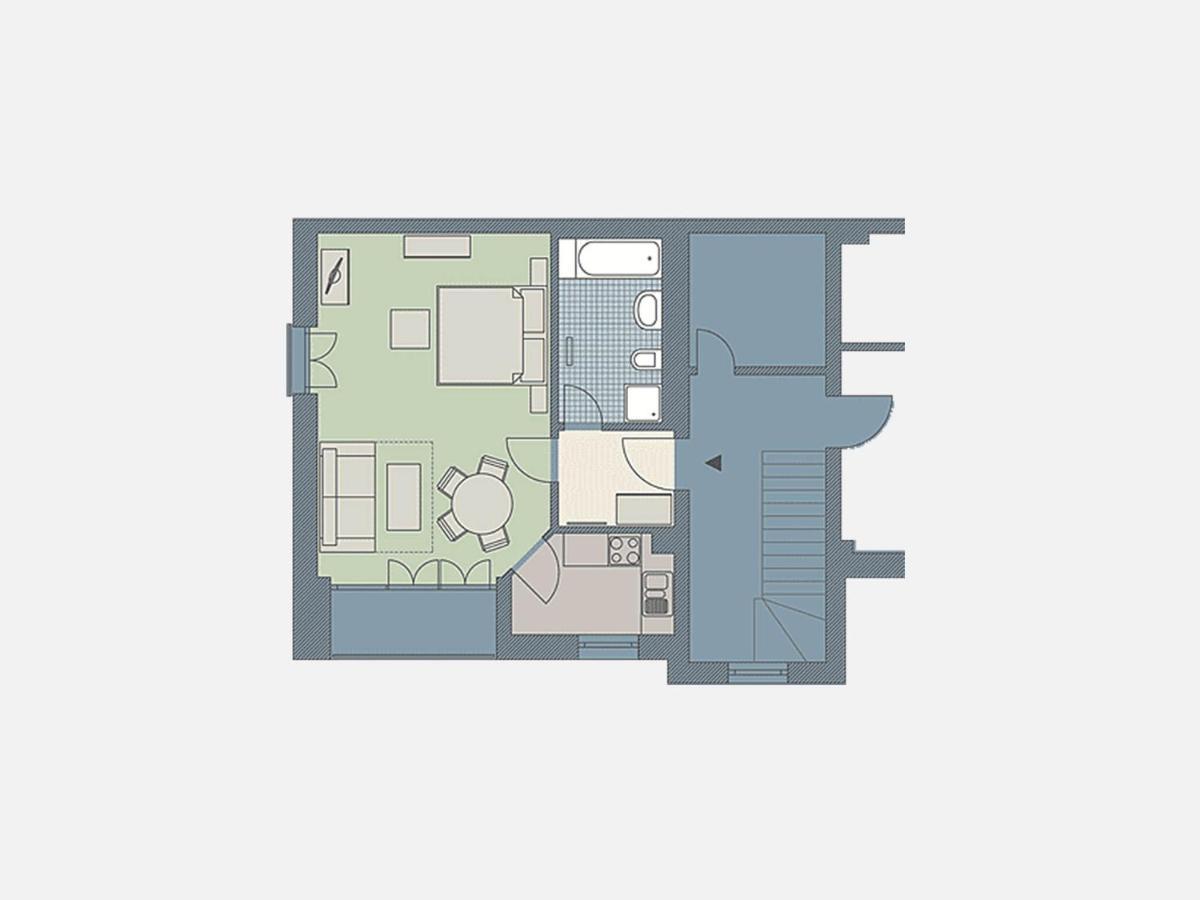 Kaiservillen Heringsdorf - 1-Raum-Ferienwohnung Mit Balkon Dr3 Zewnętrze zdjęcie